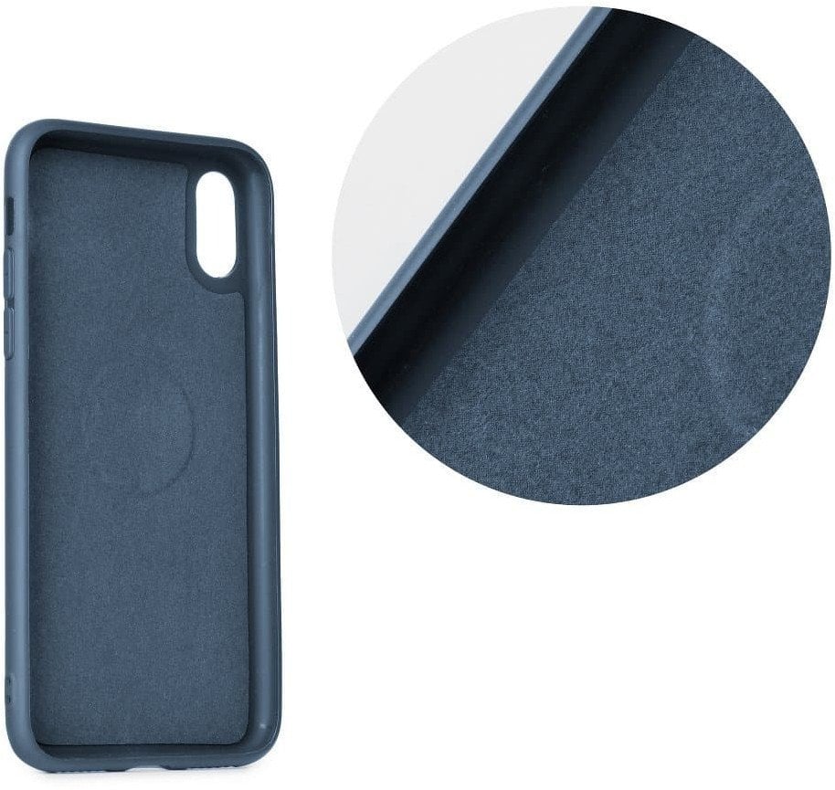 Mocco Soft Magnet Silicone Case With Built In Magnet For Holders for Samsung G950 Galaxy S8 Blue