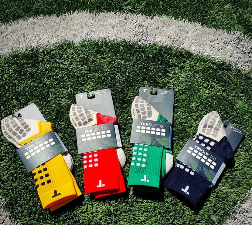 Trusox Skarpety piłkarskie 3.0 Thin S czerwone r. 34.5 - 38