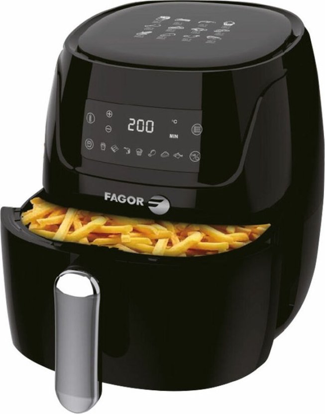 Frytkownica beztłuszczowa Fagor Frytkownica Bezolejowa FAGOR Naturfry fge7822 Czarny 1800 W 5,7 L