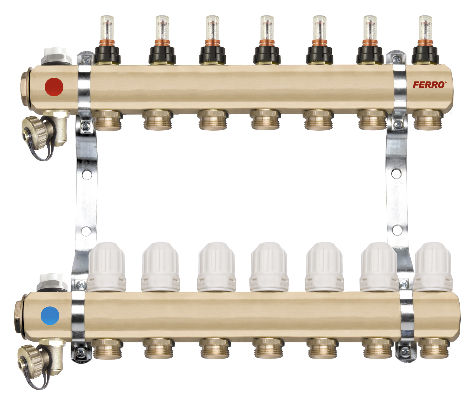 Ferro Rozdzielacz typ RZP1” 10-drogowy (RZP10S)