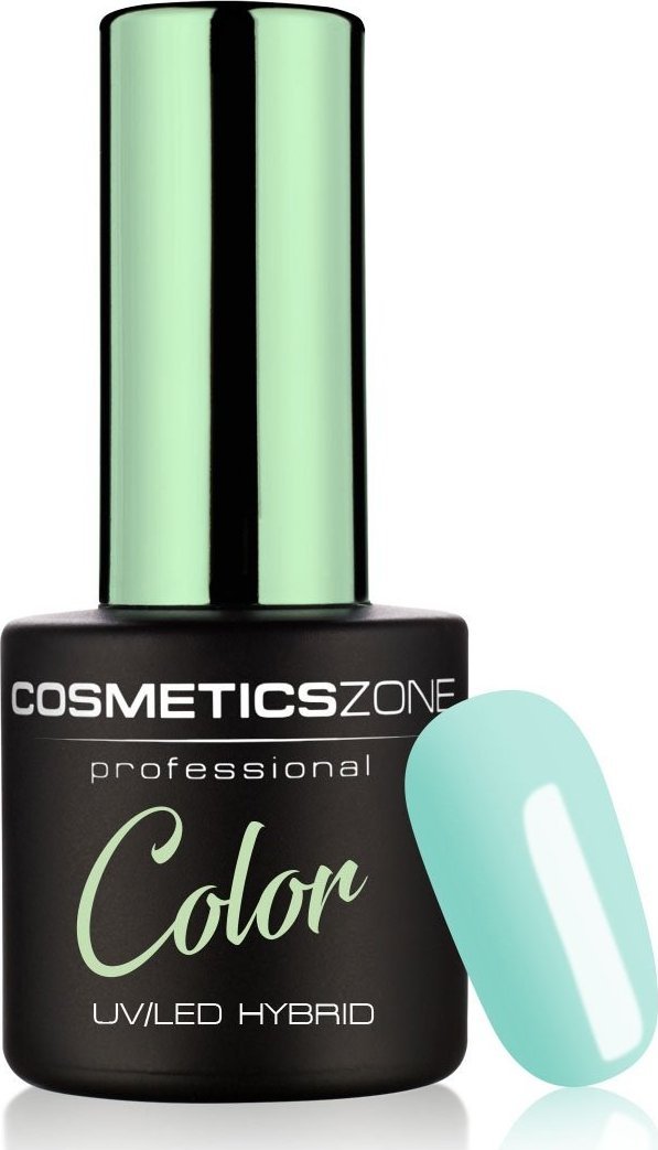 Cosmetics Zone Lakier hybrydowy hipoalergiczny miętowy 7ml - Pistachio PST13