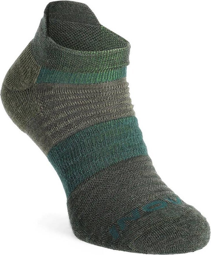 Inov-8 Skarpety merino Inov-8 Merino Low Sock - dark green/melange L