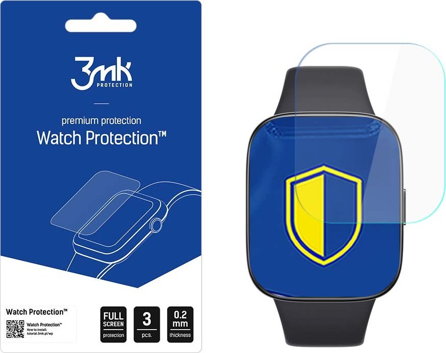 3MK Xiaomi Redmi Watch 3 Active - 3Mk Watch Protection V. Arc+