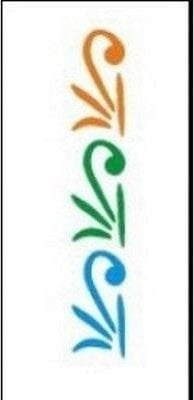 Szablon zmywalny 6x28cm