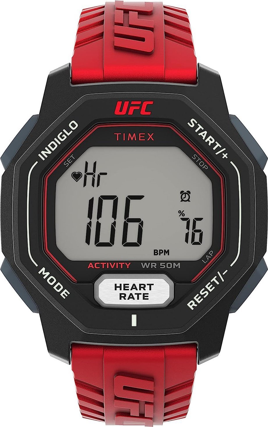 Zegarek Timex Zegarek męski TW2V84000 czerwony