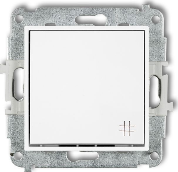 Karlik Mini Łącznik krzyżowy biały (MWP-6)