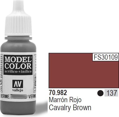 Vallejo Farba Nr137 Cavalry Brown 17ml - 70982