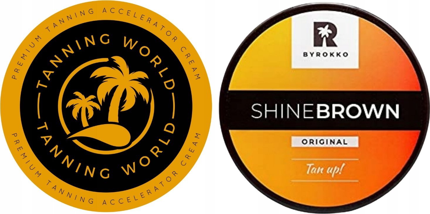 Tanning World Tanning World Premium Accelerator + Byrokko Shine Brown