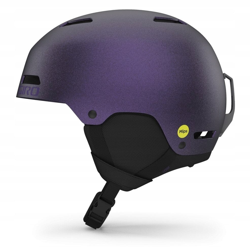 Kask zimowy GIRO LEDGE FS matte black / purple pearl roz. L (59-62.5 cm) (NEW 2023/2024)