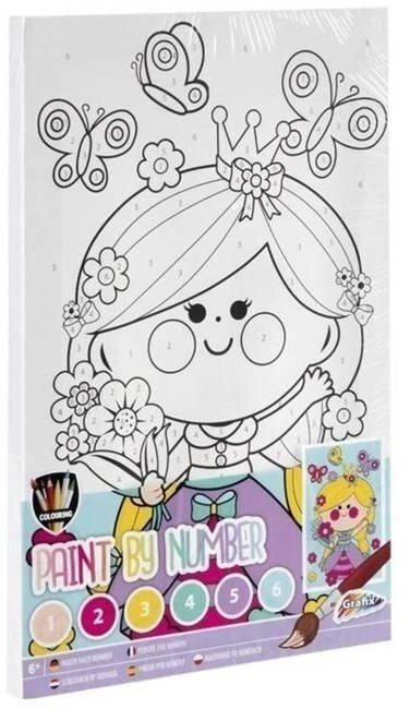 Malowanie po numerach Księżniczka