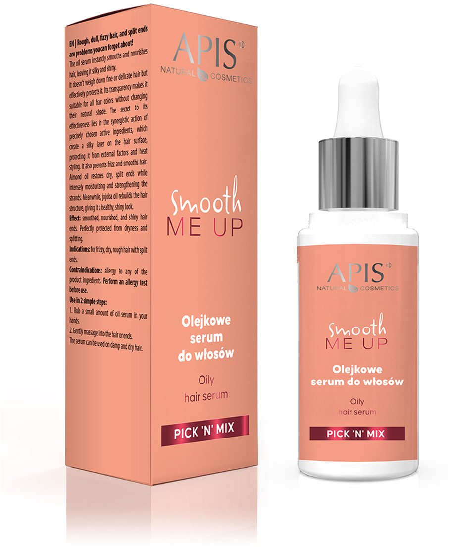 Apis PICK'N'MIX Olejkowe serum na końcówki włosów, 30 ml
