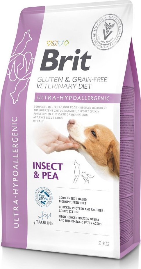 Brit BRIT GF Veterinary Diets Dog Ultra-Hypoallergenic Insect 2kg