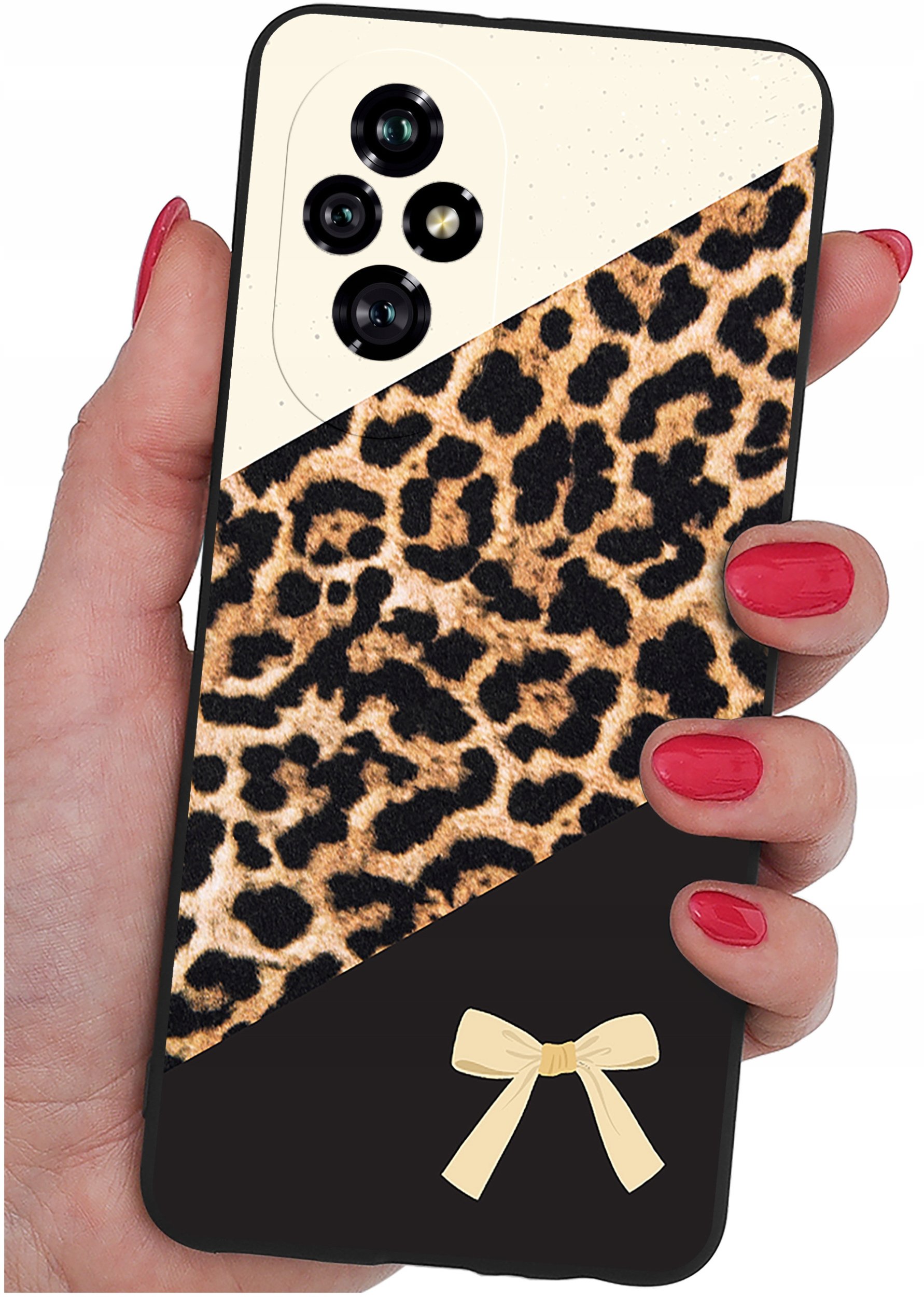 ETUI do Honor 200 5G | WZORY | SILIKONOWE MATT CASE + SZKŁO 9H