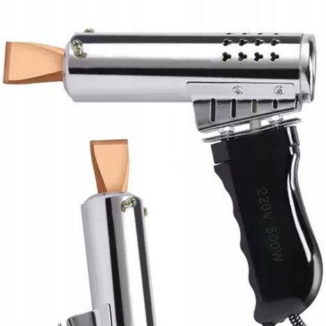 MOCNA SOLIDNA LUTOWNICA GRZAŁKOWA KOLBOWA OPOROWA 500W MIEDZIANY GROT