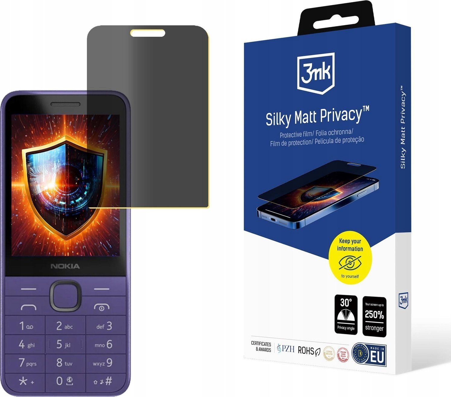 3mk Silky Matt Privacy pro Nokia 235 4G / 215 4G