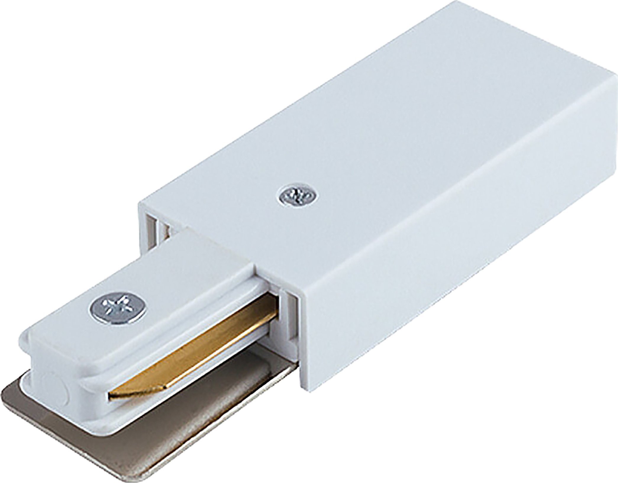 Orno Końcówka/złączka zasilająca do szynoprzewodów, biała