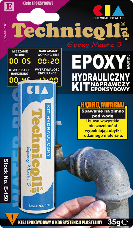 Technicqll Kit epoksydowy hydrauliczny 35g E-150