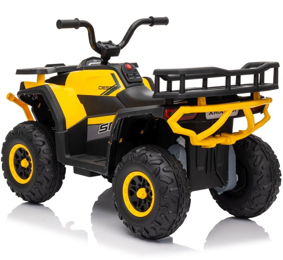 Pojazd Quad ATV dla dziecka Robust 01 Żółty4x35W KOŁA EVA EDUKAMP