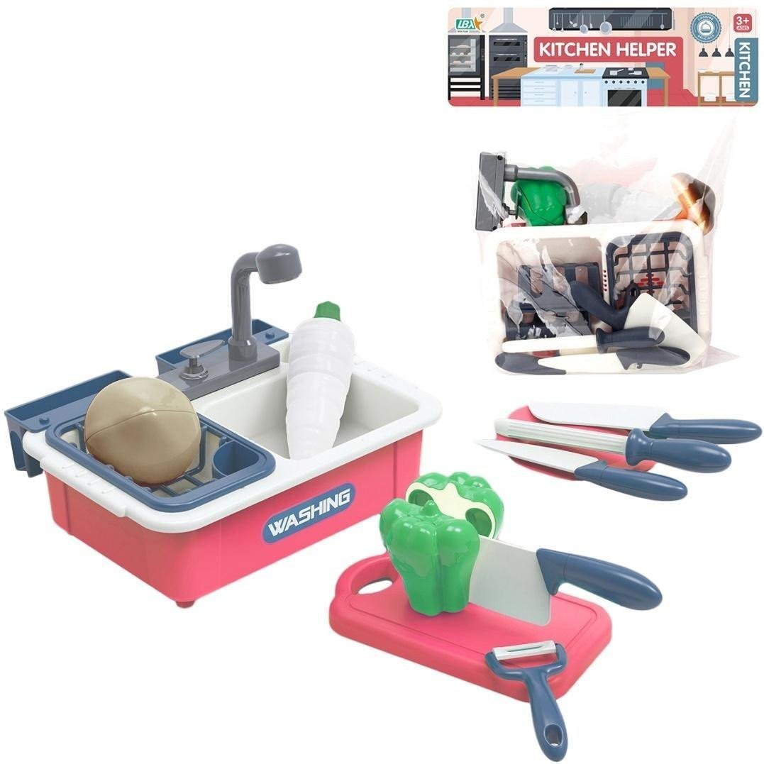 Zestaw kuchenny zlew z ociekaczem 12el.