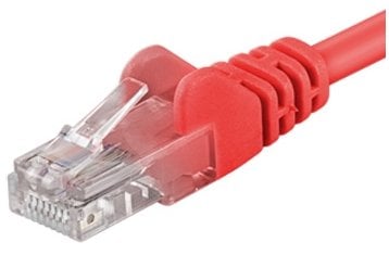 PremiumCord PREMIUMCORD Patch kabel UTP RJ45-RJ45 CAT5e 7m czerwona