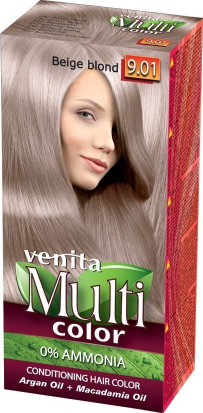 VENITA_MultiColor pielęgnacyjna farba do włosów 9.01 Beżowy Blond 100ml