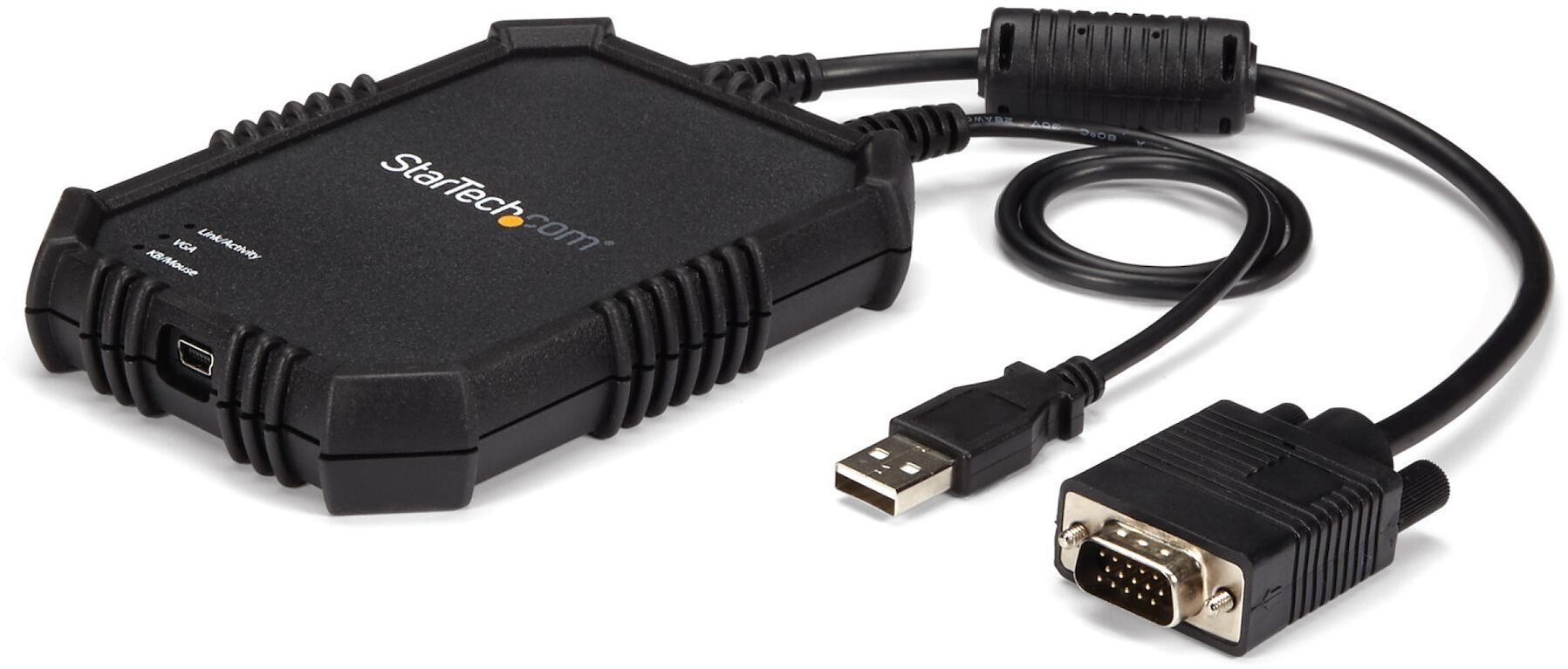 Konsola KVM StarTech .com USB 2.0 KVM Konsole - Mobilny adapter do laptopa Crash Cart z przesyłem danych i nagrywaniem wideo - KVM-Switch - 1 x KVM po