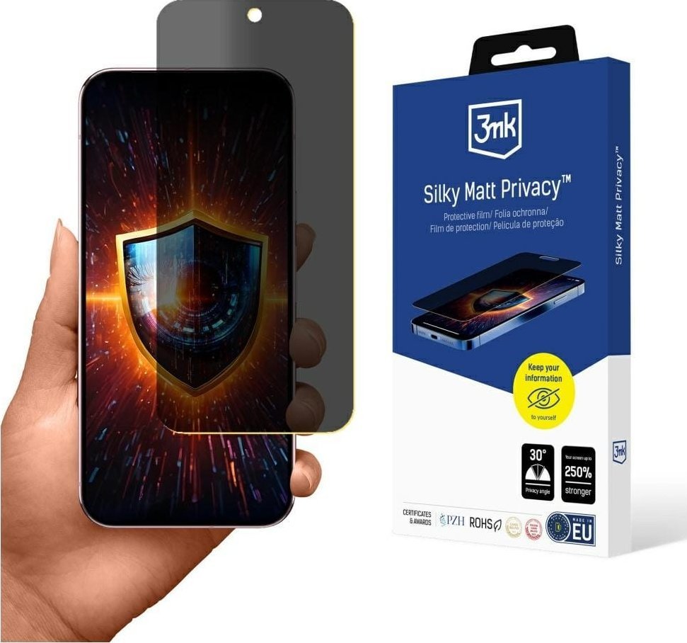 Folia prywatyzująca 3MK Silky Matt Privacy do Google Pixel 9 Pro XL
