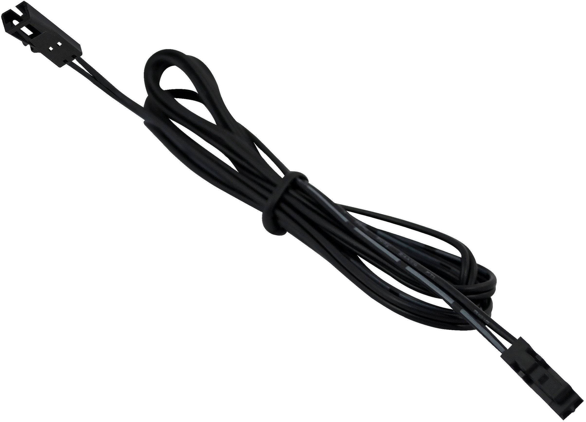 Przewód łączeniowy do lampek podszafkowych, 100 cm, czarny