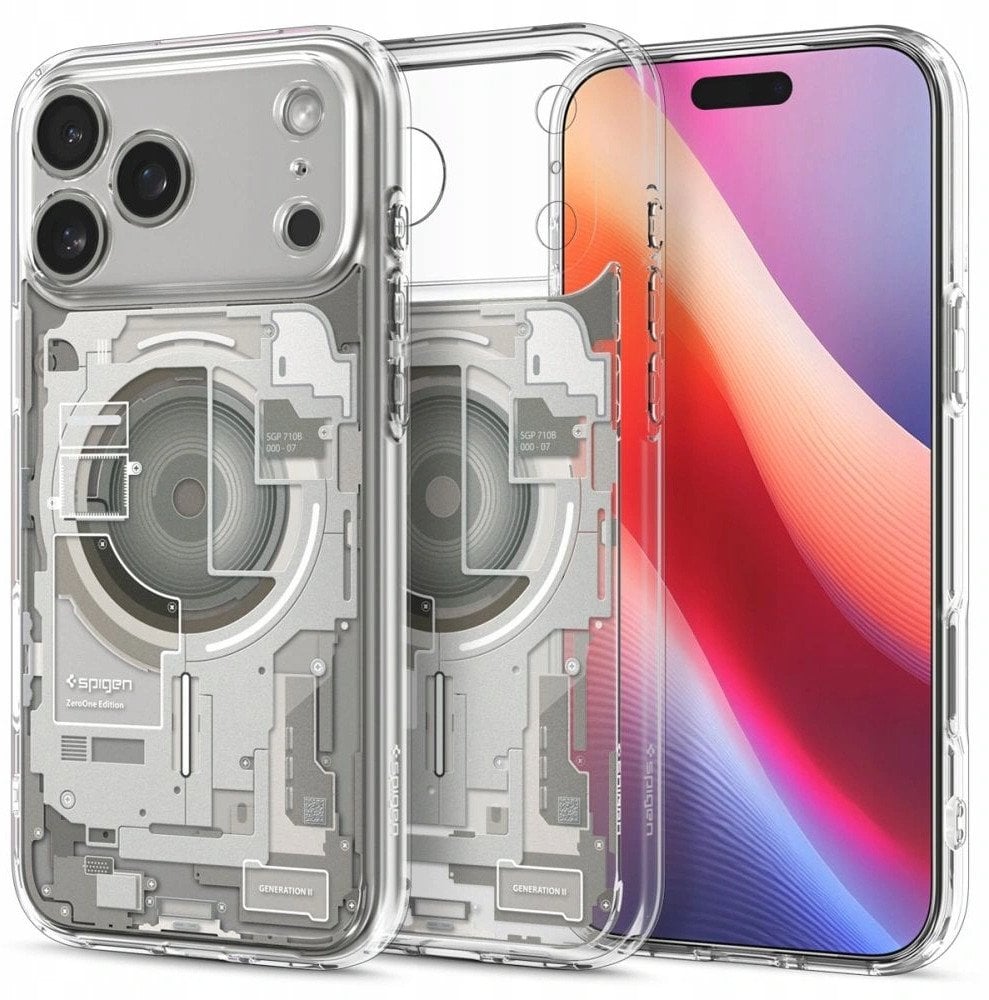 Spigen Ultra Hybrid Mag MagSafe - Etui do iPhone 17 Pro Max (Zero One Natural Titanium)