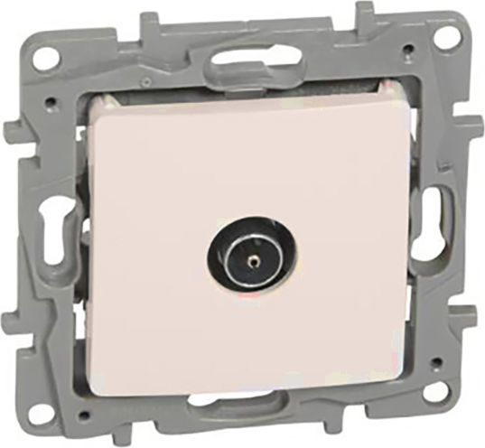 Legrand Gniazdo antenowe NILOE TV męskie końcowe kremowe (764655)