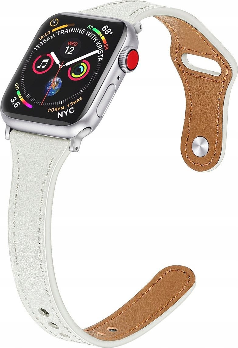 PASEK SKÓRZANY do APPLE WATCH 1 2 3 4 5 6 7 SE