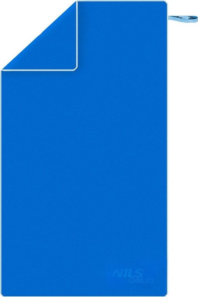 Nils Extreme Ręcznik z mikrofibry Nils Aqua NAR12 180x100 cm niebieski