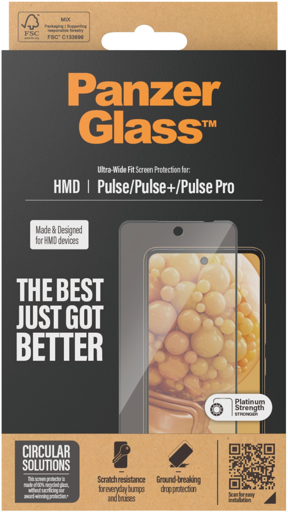 PanzerGlass Screen Protector HMD Pulse/Pulse+/Pulse Pro - UWF