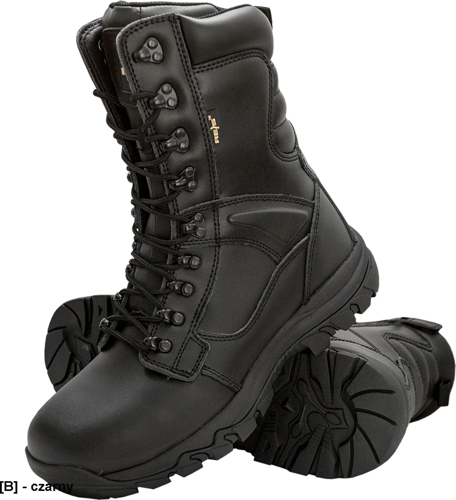 R.E.I.S. BRPATROL SB FO SRA - skórzane wysokie buty dla ochroniarzy na suwak z boku 42