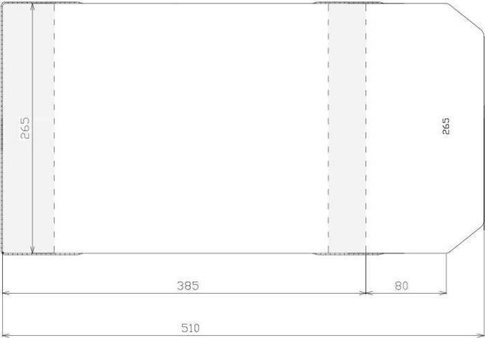Sztapel Okładka regulowana 265x465mm (50szt)