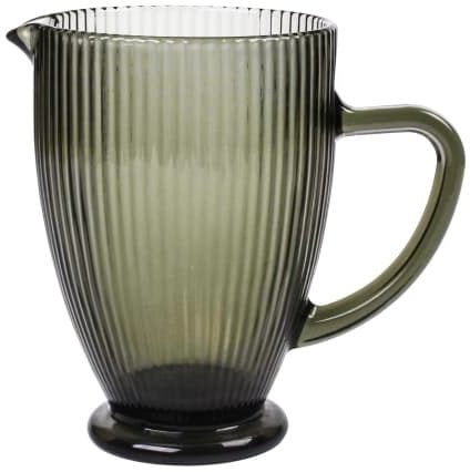 PITCHER 1L GREEN COLOR GLASS
