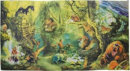 Lean Sport Mata Dinozaury 108cmx58cm (1818911397718)