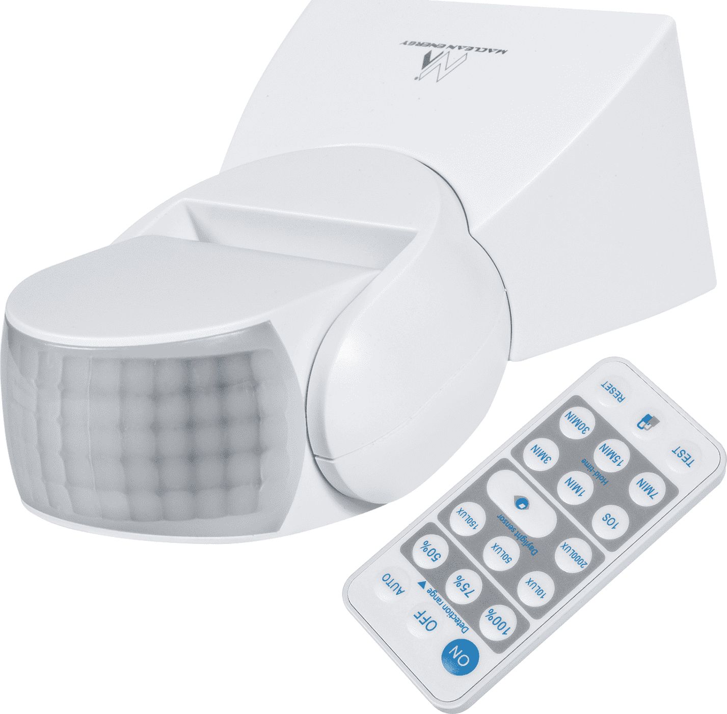 Maclean czujnik ruchu na podczerwień z pilotem IP65, max 800W, 1200W (MCE241)