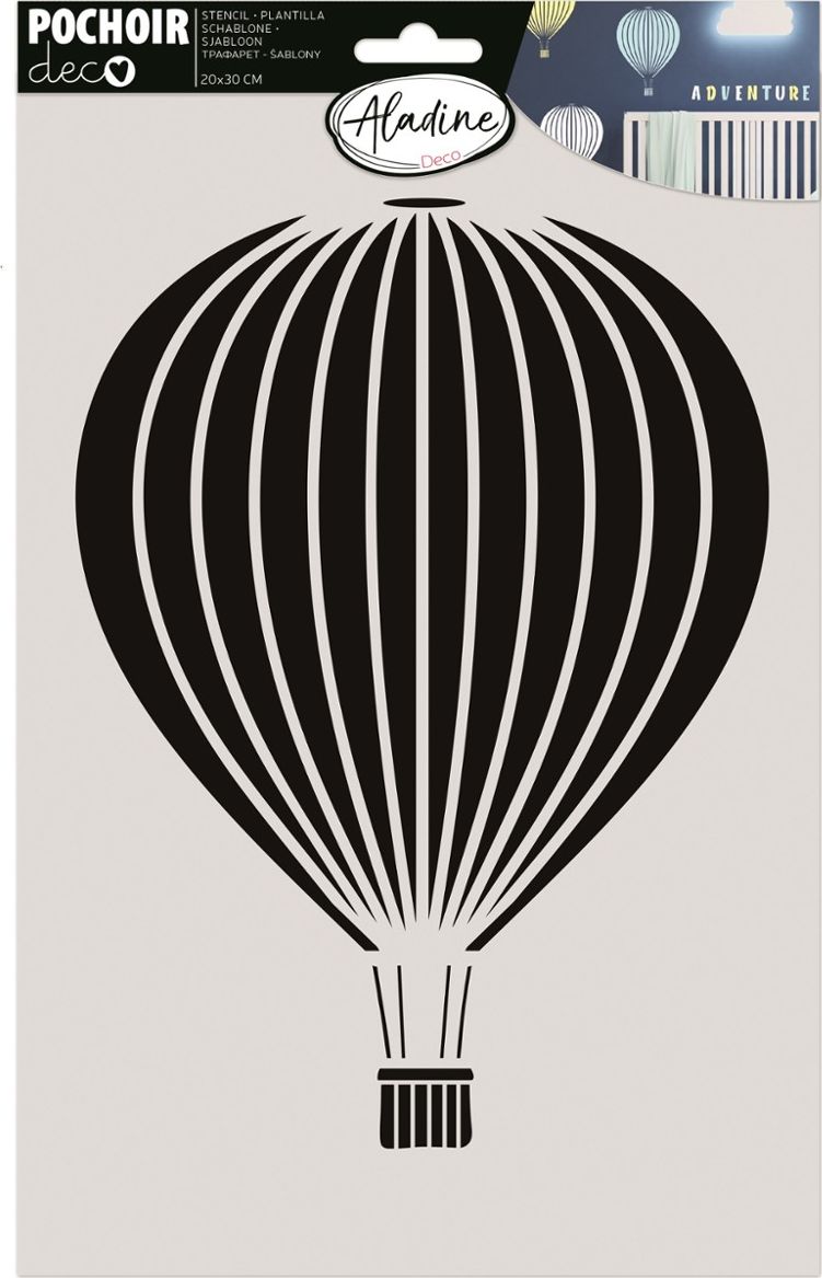 Aladine Szablon 30x20 cm Balon