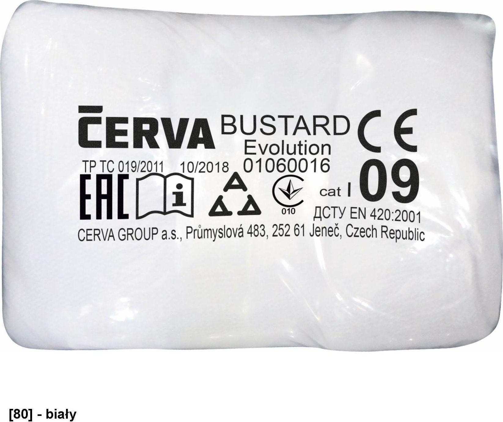 CERVA BUSTARD EVO - rękawice mechaniczne powlekane 8