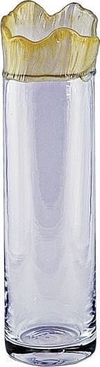 Inter-Deco Wazon cylinder tuba Kolor niski - Żółty