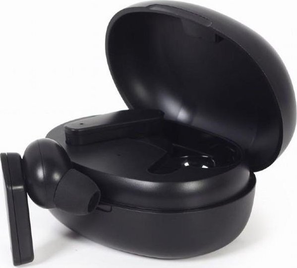 Gembird Gembird - Bezprzewodowe słuchawki Bluetooth z etui ładującym (czarny)