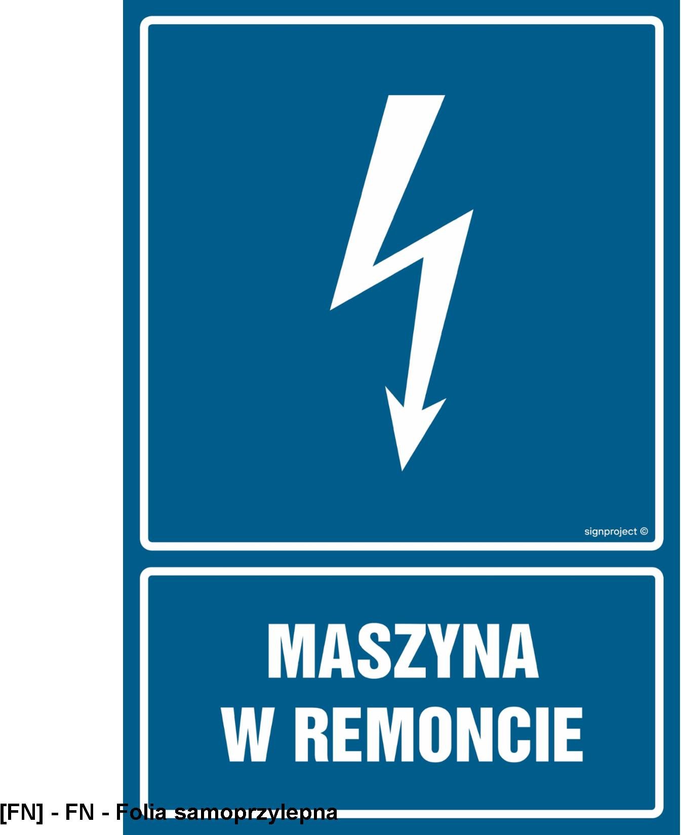 HG029 - Maszyna w remoncie 500x750