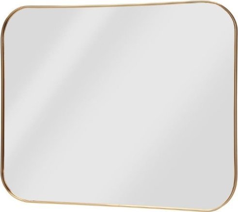 Koopman Lustro wiszące ścienne złote 55x45 cm dekoracyjne