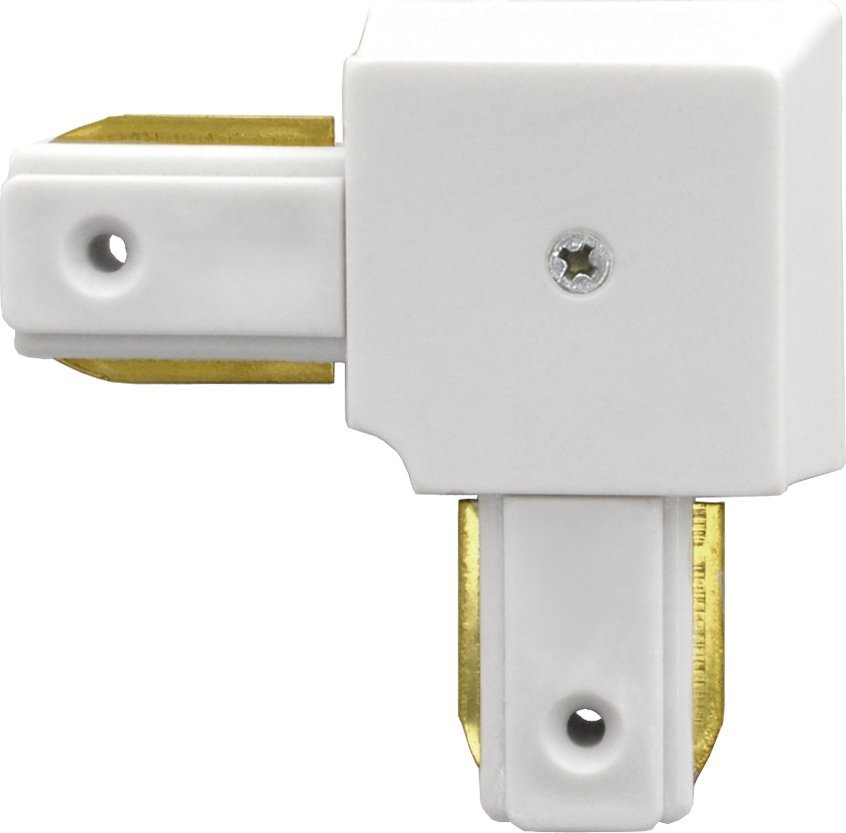 Nvox Łącznik do szyn jednofazowych narożny 90 stopni biały 230v
