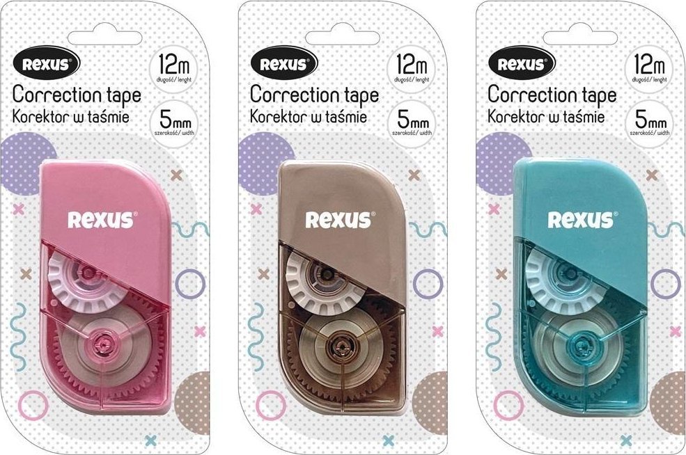 Beniamin Korektor w taśmie 5mmx12m