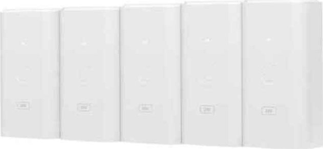 Ubiquiti UBNT POE-24-24W-G-WH [Gigabit PoE adaptér, 24V/1A (24W), vč. napájecího kabelu, bílý]