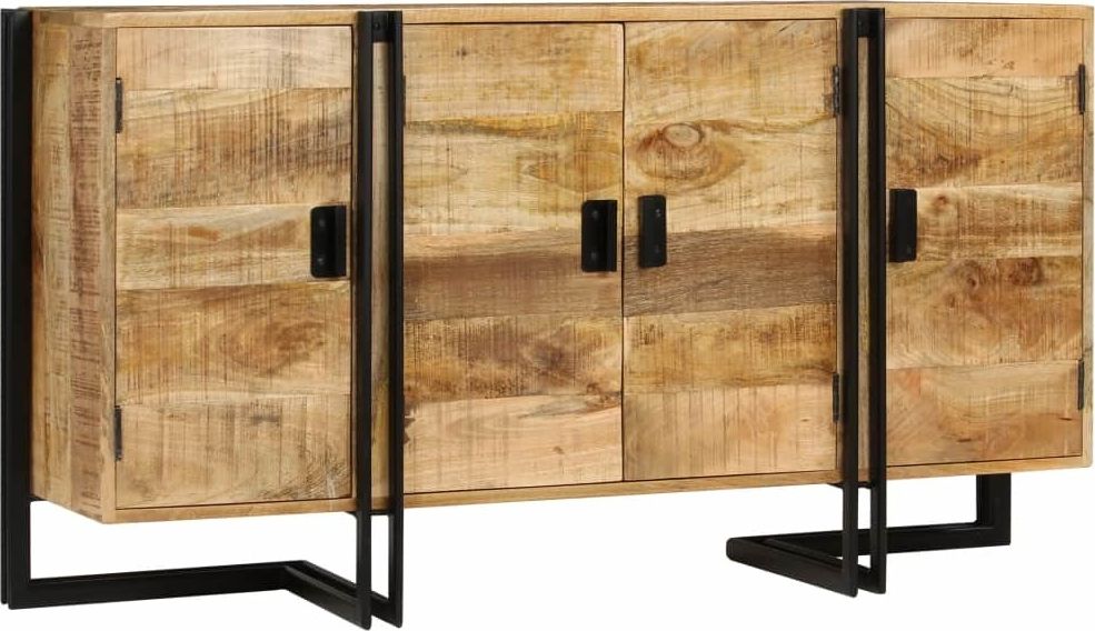 vidaXL Szafka z litego drewna mango, 150 x 40 x 80 cm