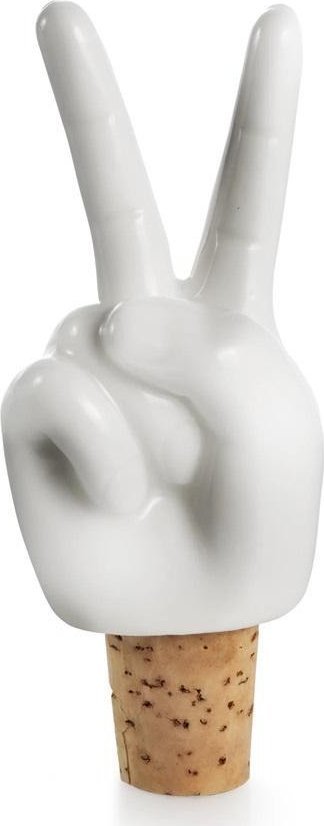 Korek na butelkę - Peace Hands