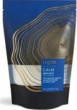 I love I Love, Wellness Calm, Essential Oils, Bath Salt, 500 g Unisex